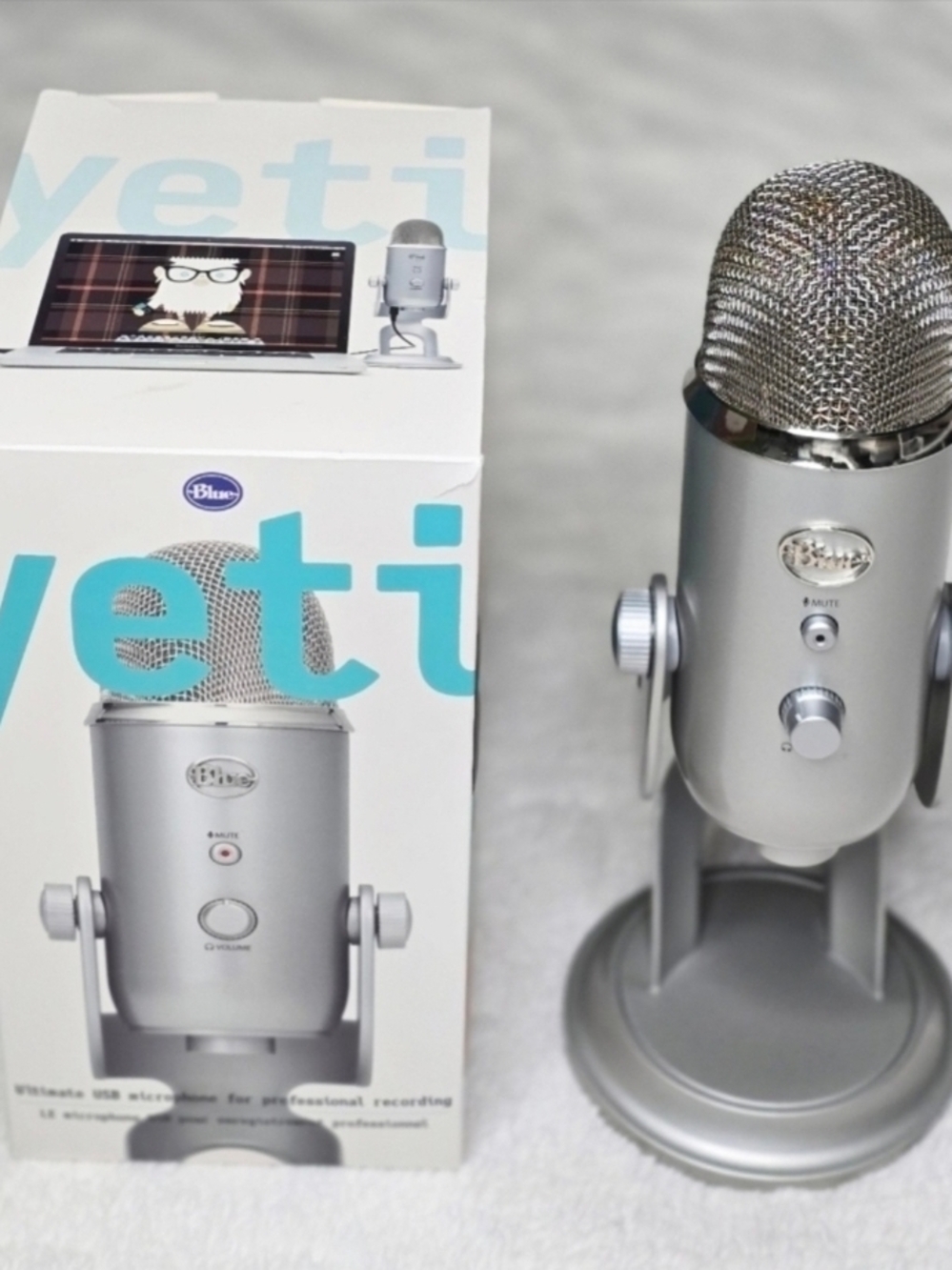 Yeti USB Microphone - Silver
